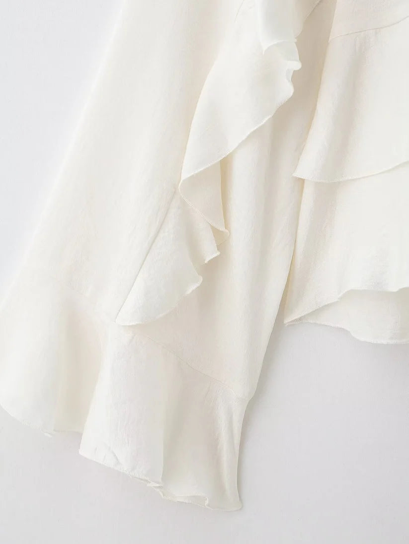 "Boho" Rüschenbluse