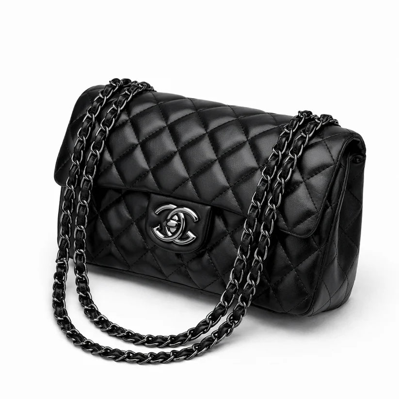„Noir Chain“ Schultertasche